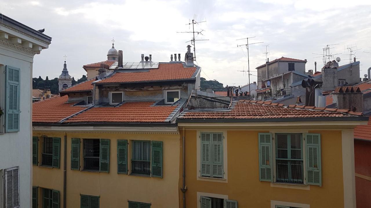 Charmant studio vieux-nice coulée verte Apartamento Exterior foto